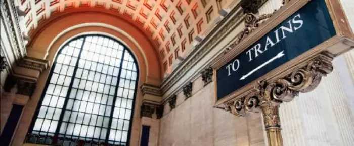 Chicago Union Station — Chicago attraction near the water taxi dock